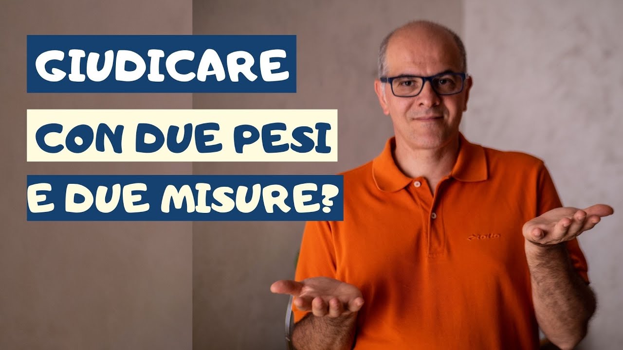 Due pesi e due misure?