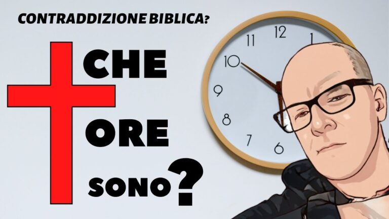 A che ora fu crocifisso Gesù? C’è una contraddizione? – Oggi in Cristo